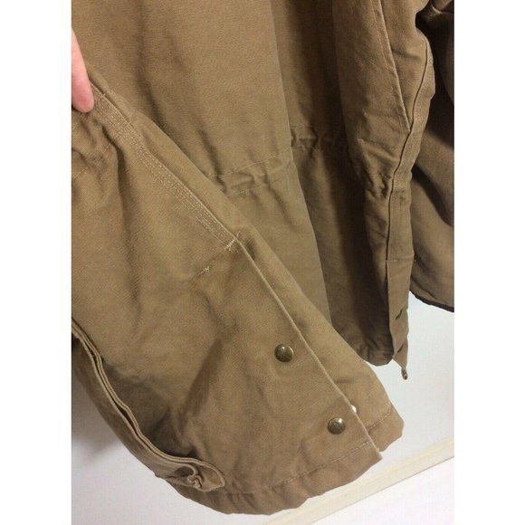 NEW CARHARTT Mens 3XL Brown Fleece Quilt Lined - Picture 6 of 11